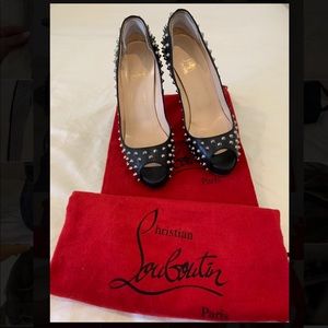 100% Authentic Christian Louboutin Spikes Pumps